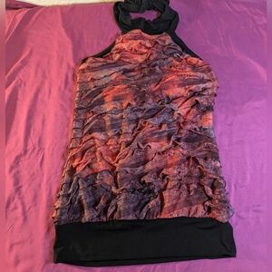 Sparkly Halter Top size Medium